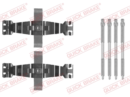 Accessory Kit, disc brake pad
